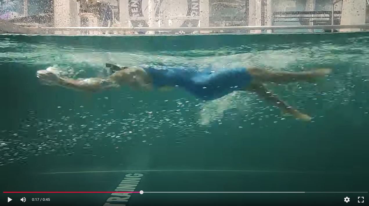 SwimPros camp — training moment