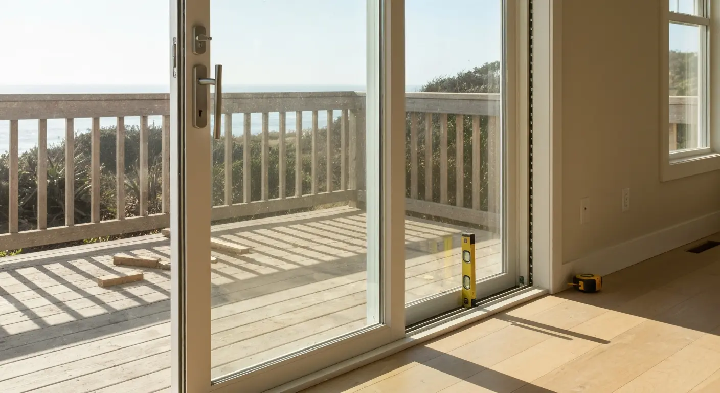 Custom door installation for home remodel