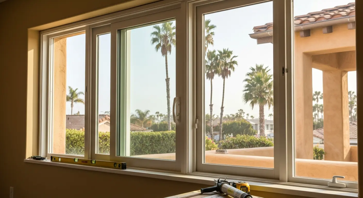Window and door installation in Pacific Beach