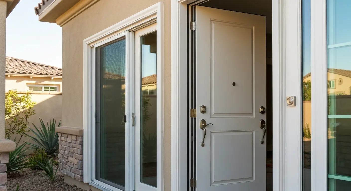 Door and entry installation
