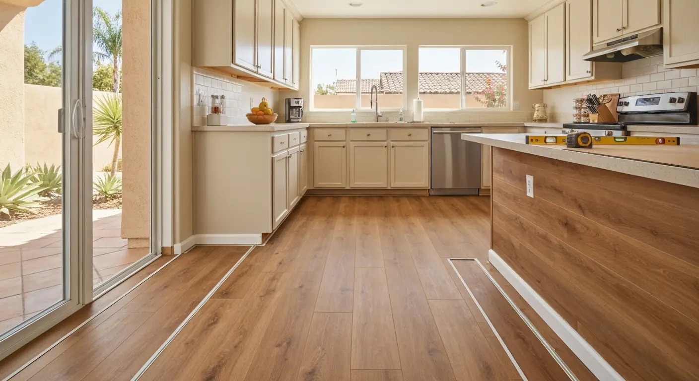 Laminate kitchen flooring