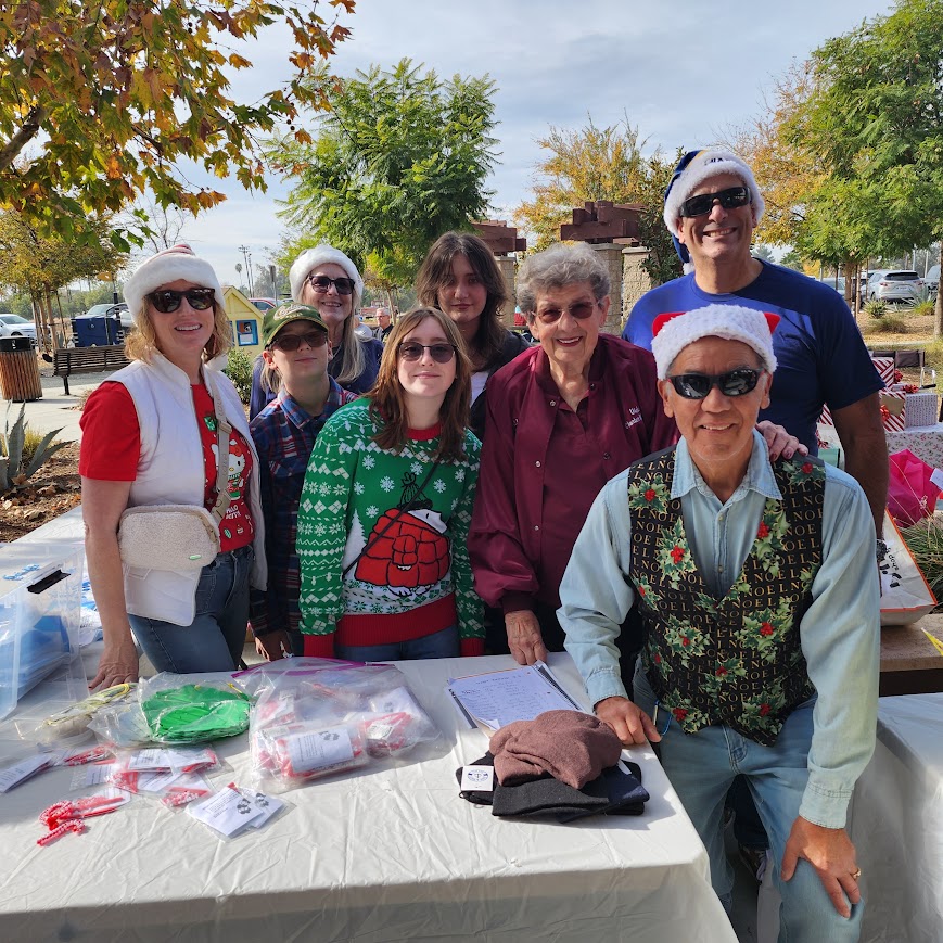Temecula Valley Elks members together at a community activity