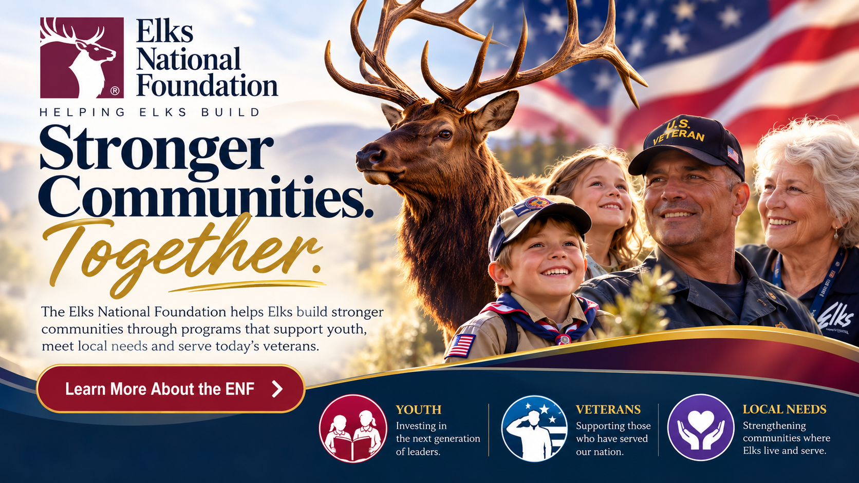 Elks National Foundation — helping Elks build stronger communities