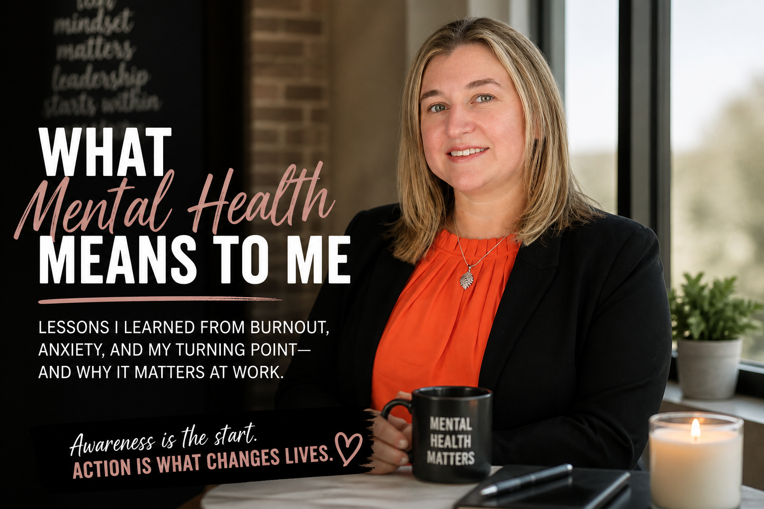 What Mental Health Means to Me: and Why It Matters at Work