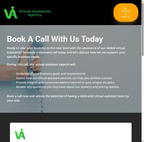 Old booking page from the 2023 site