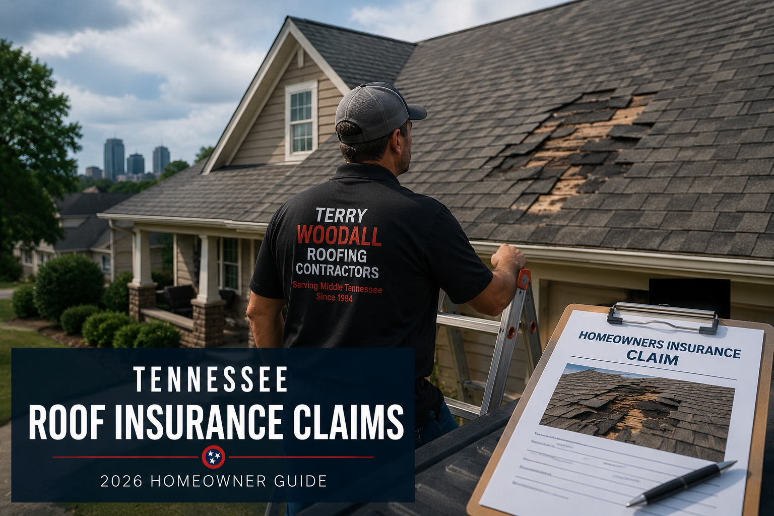 Roofing Insurance Claims in Tennessee: A Step-by-Step Guide for Nashville & Middle Tennessee Homeowners