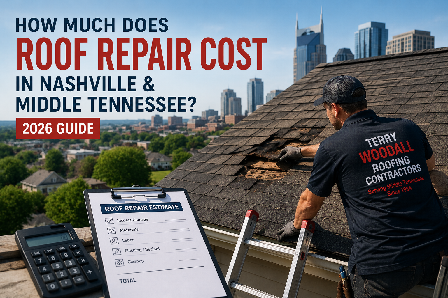 How Much Does Roof Repair Cost in Nashville & Middle Tennessee? (2026 Guide)