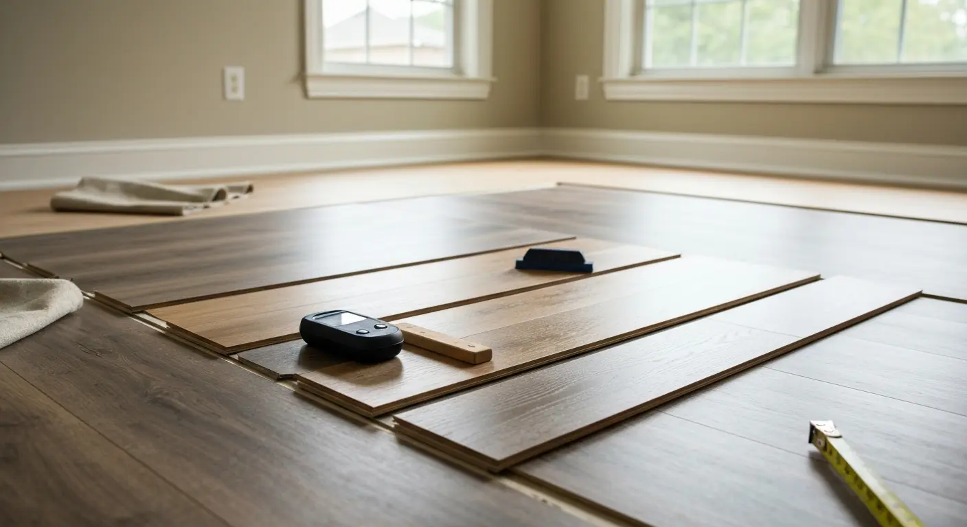 Vinyl and laminate flooring