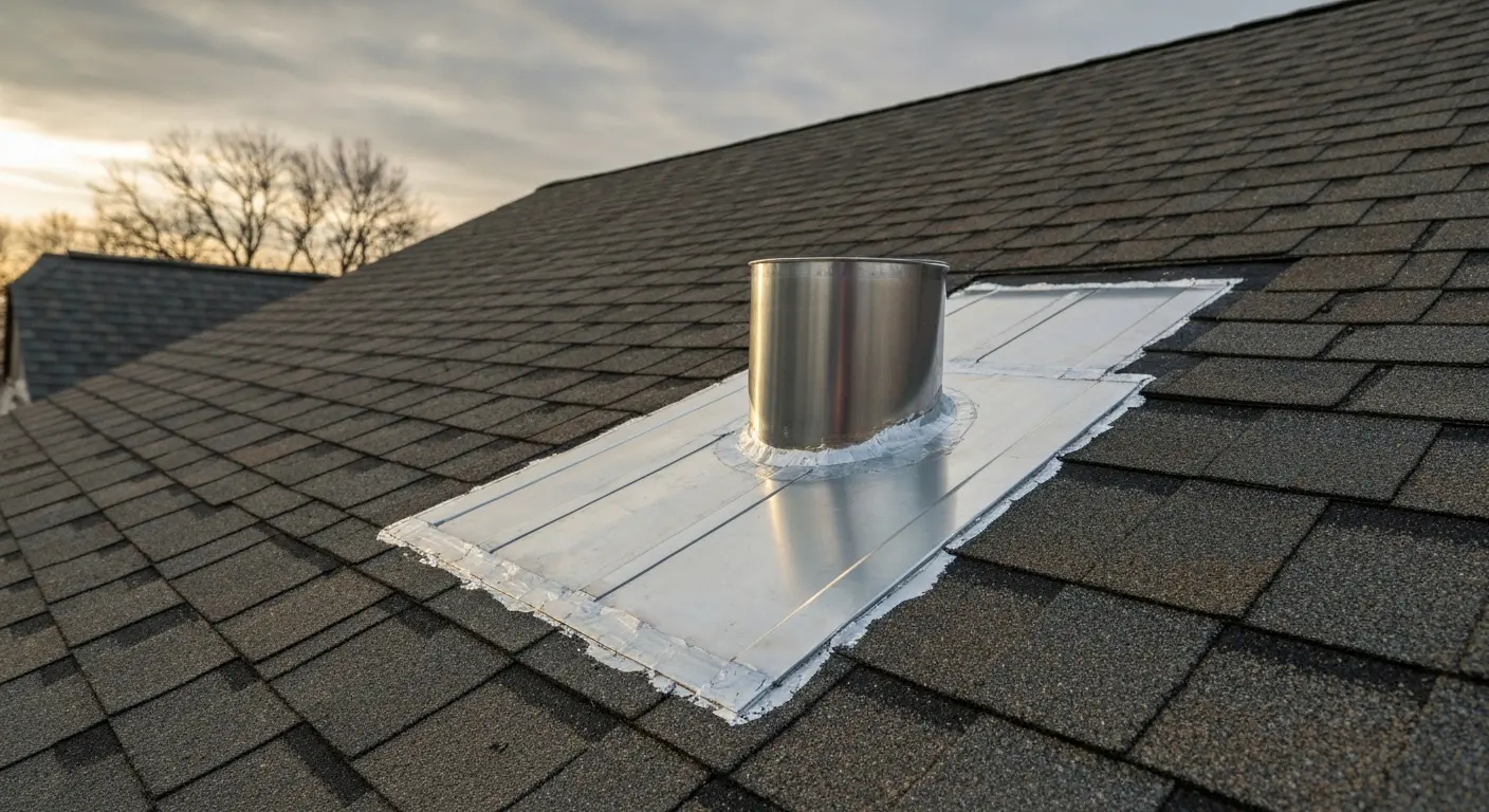 Roof repair detail