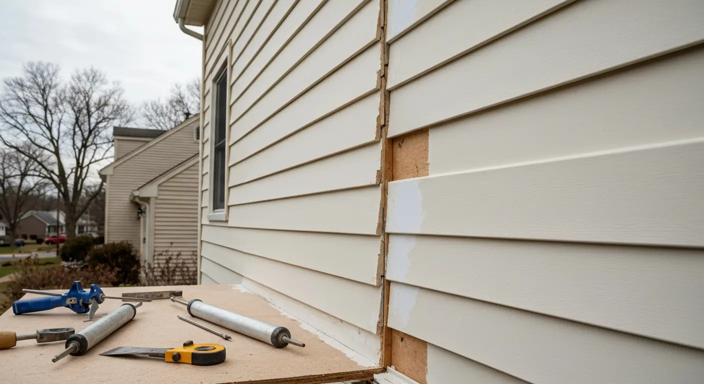 Siding repair and patching