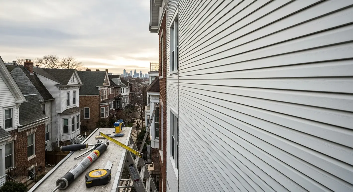 Full siding replacement project