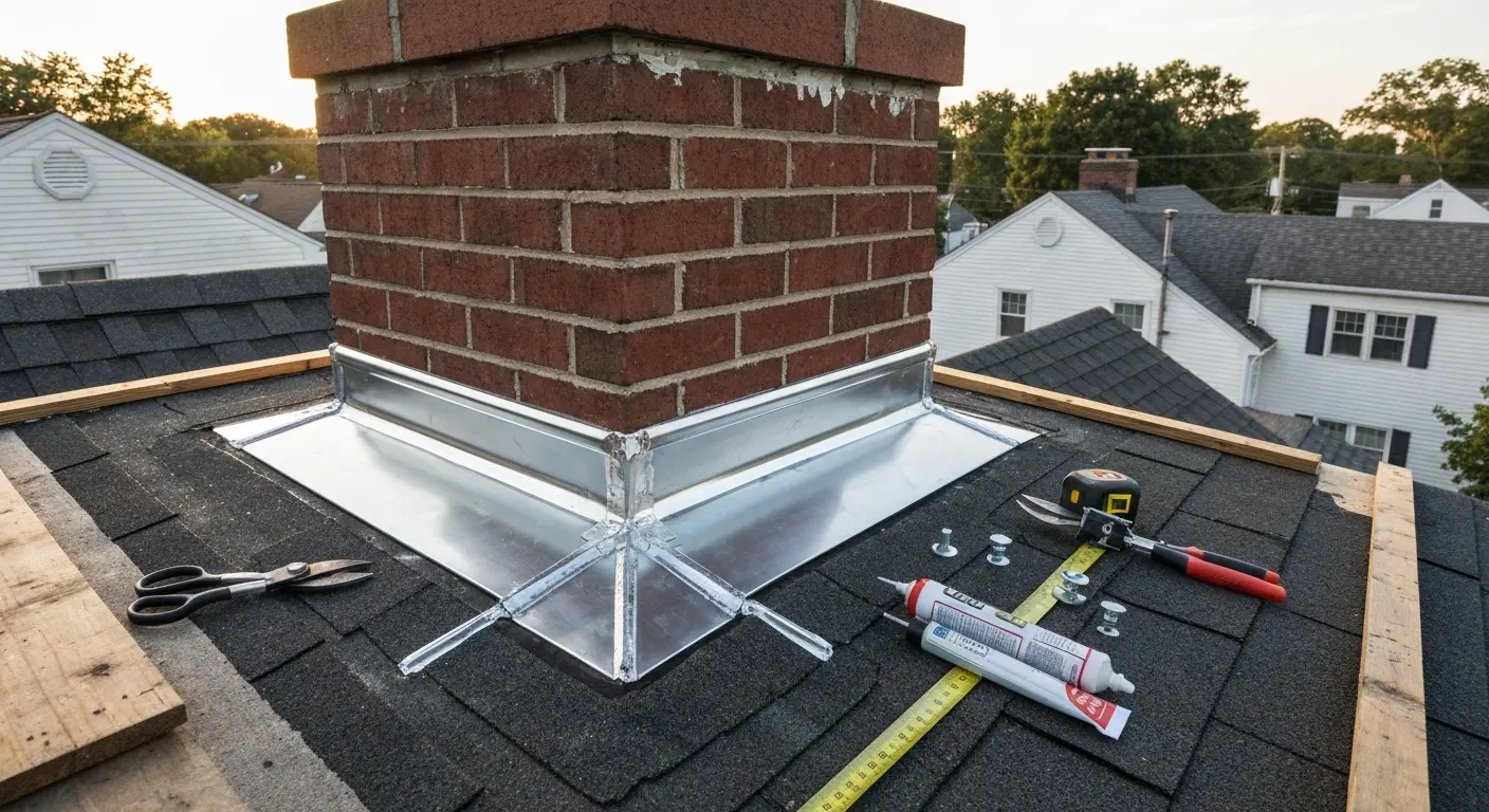 Flashing repair service