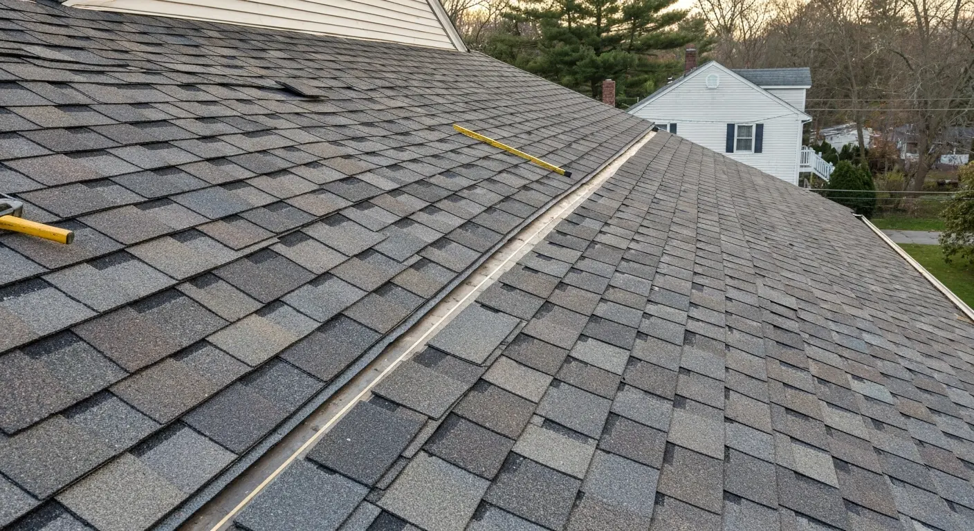 Architectural shingle installation