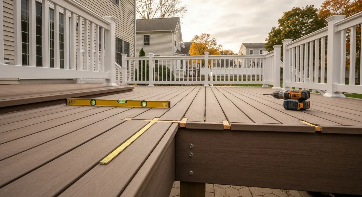 Deck construction project