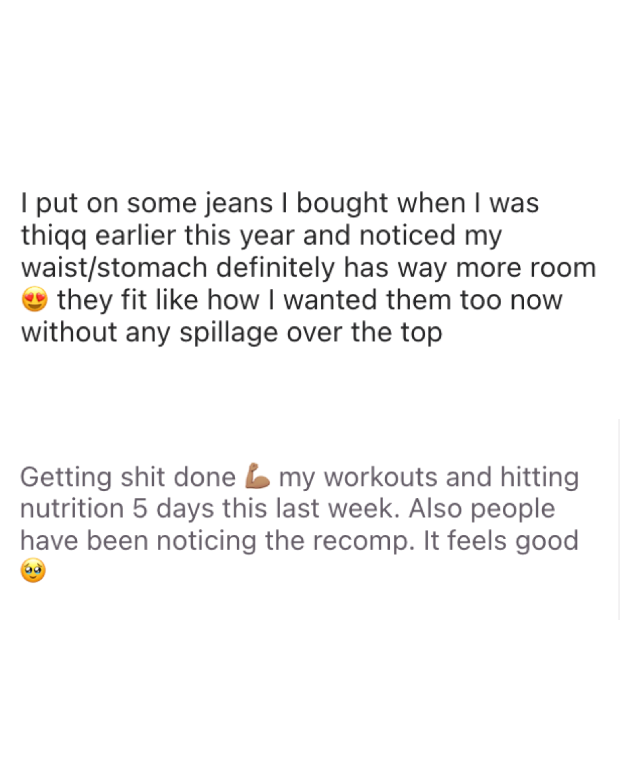Client testimonial