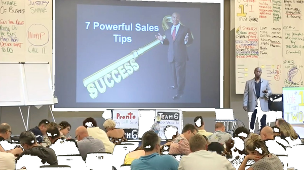 Stephen Gregg on stage