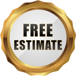 Free estimates badge
