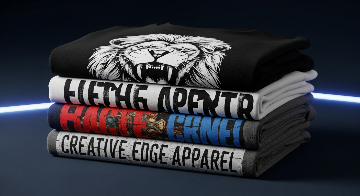 Custom apparel and t-shirt printing