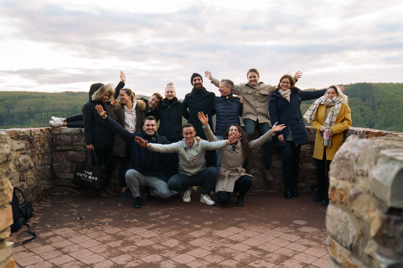 Gruppenfoto der Teilnehmer nach dem Persönlichkeits-Training