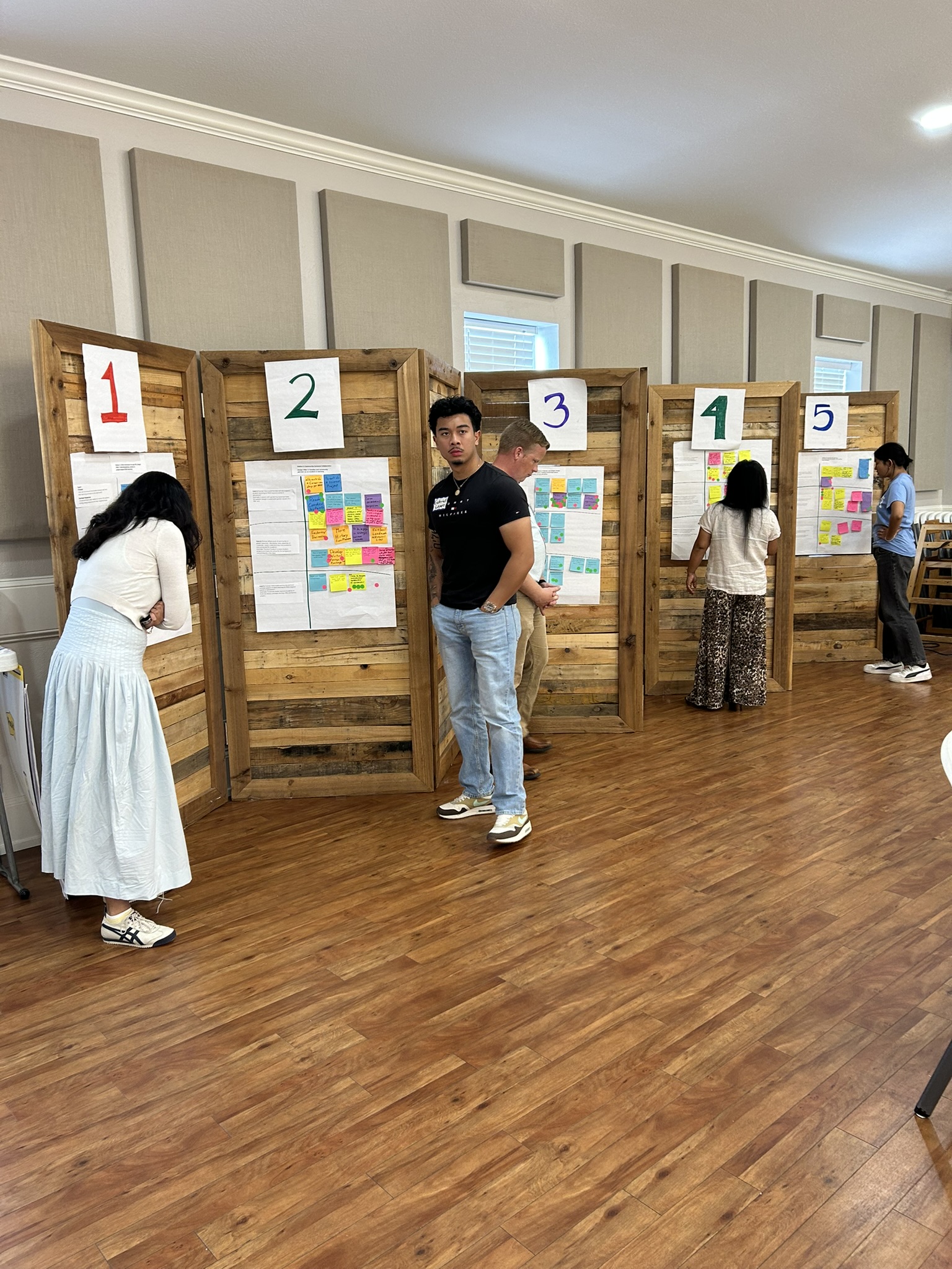 Community members collaborating, June 7, 2025
