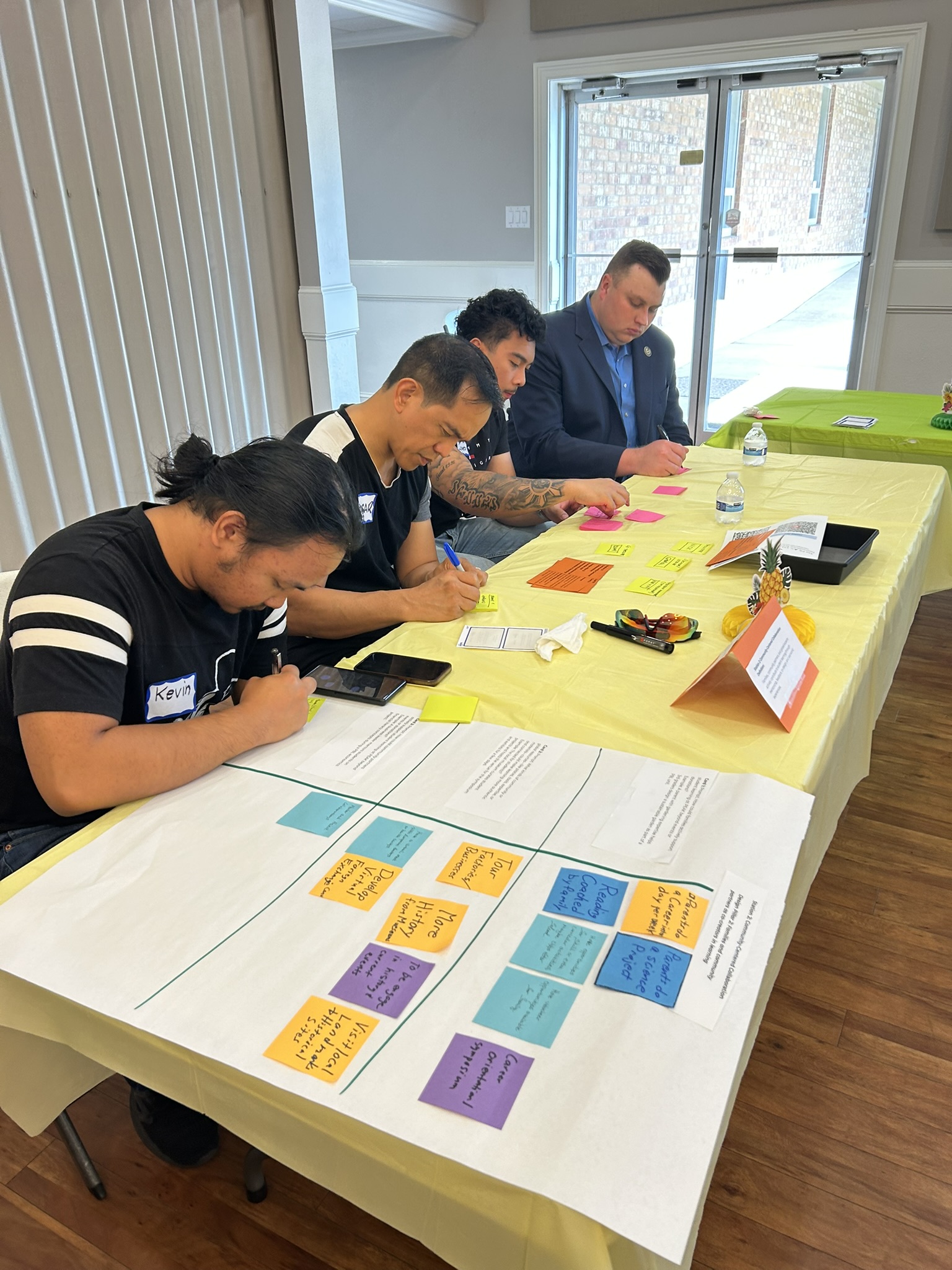 Community members at the workshop, June 7, 2025