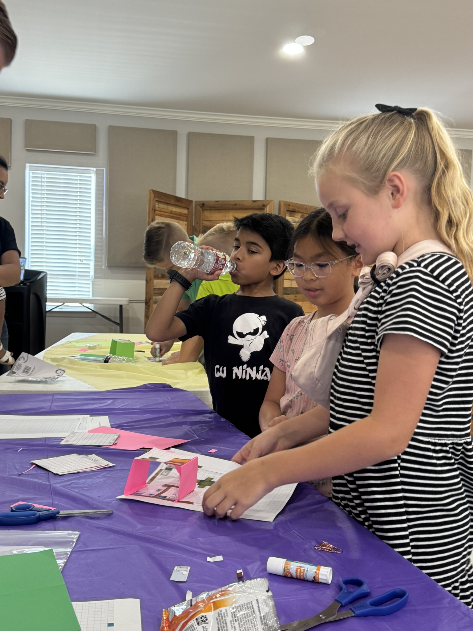 Summer camp engineering project, June 2025