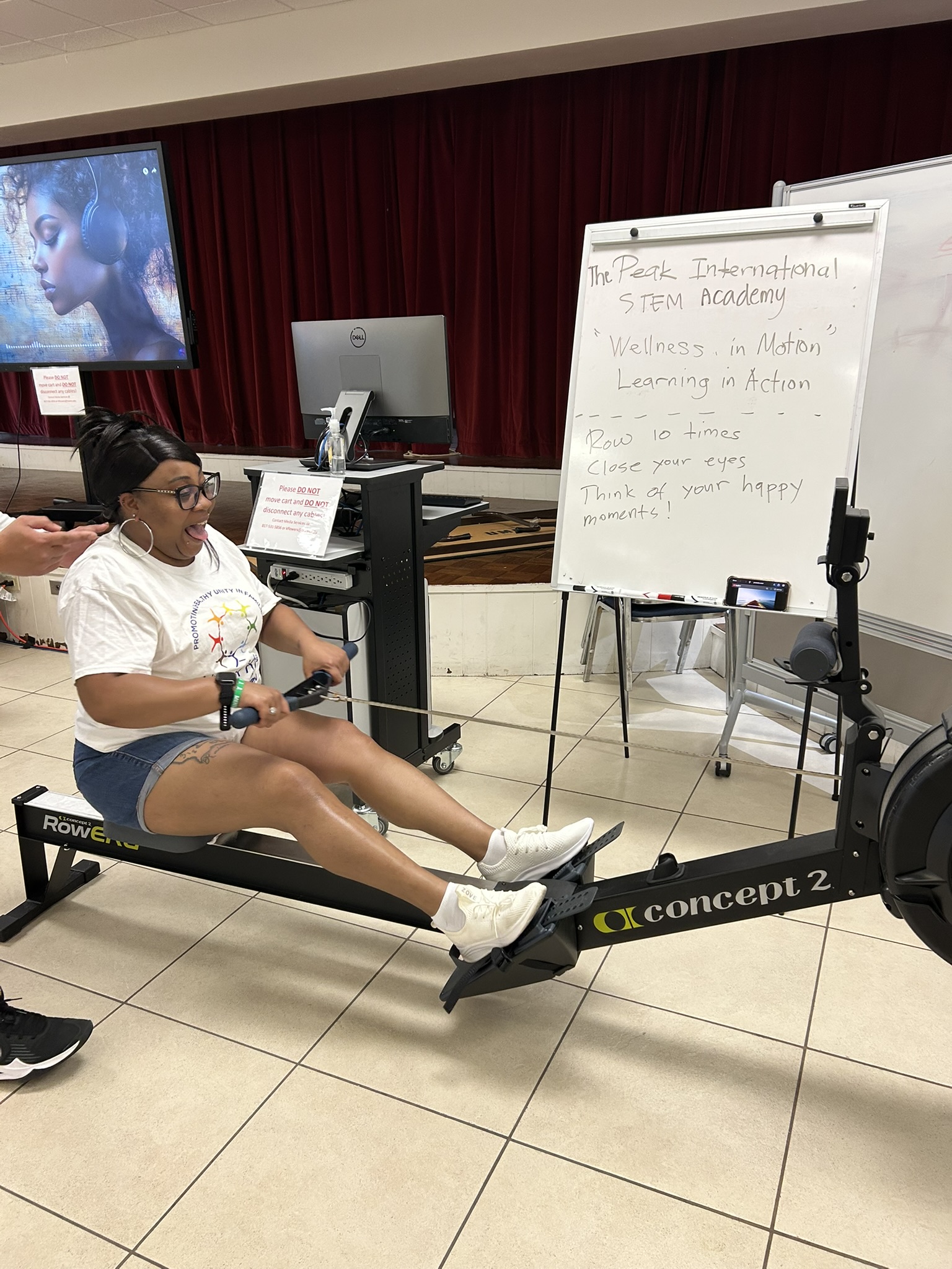 Health and wellness resources at the event, Oct 11, 2025