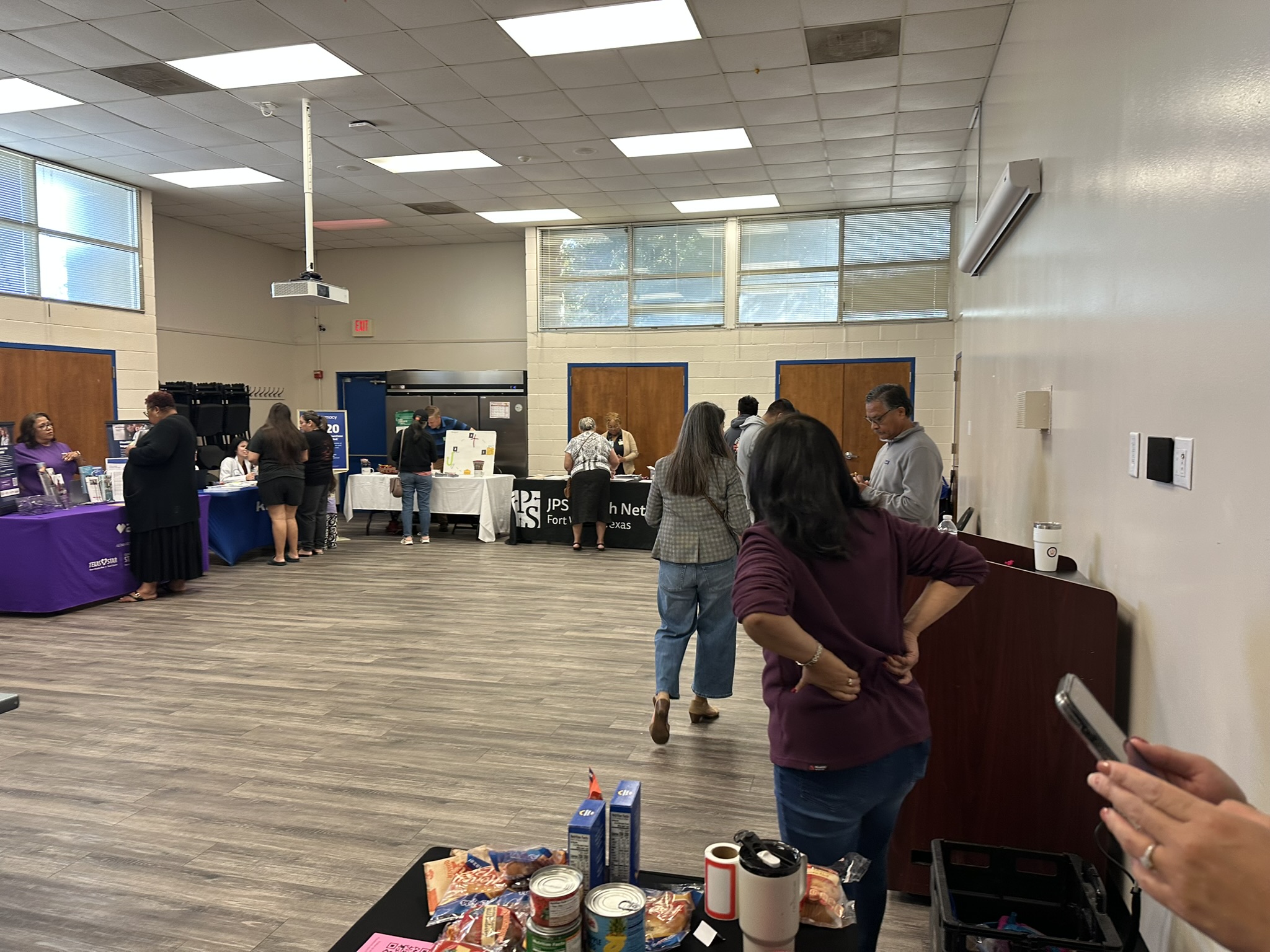 Community participants learning at the event, Nov 8, 2025