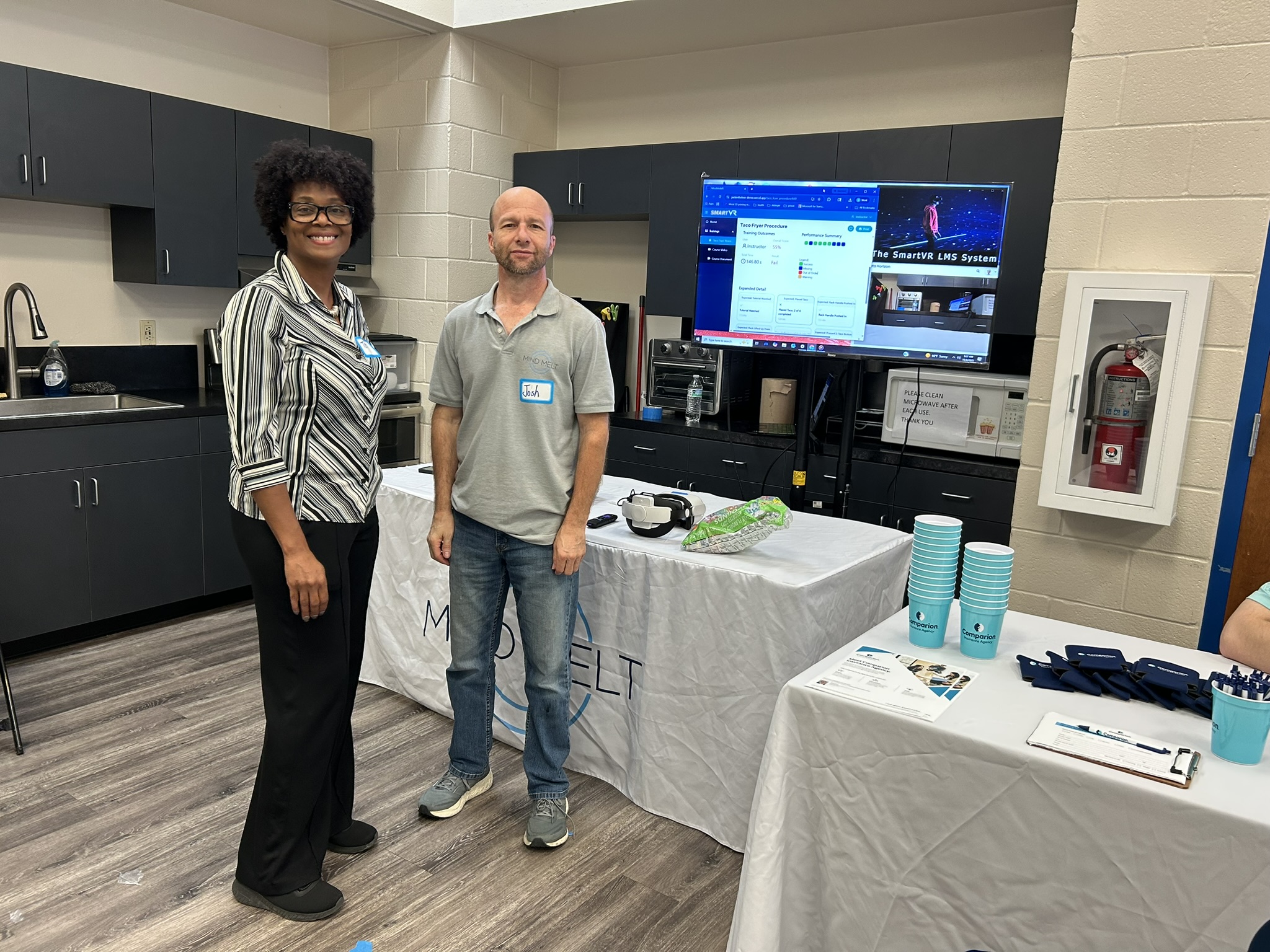 Families exploring health and educational resources, Nov 8, 2025