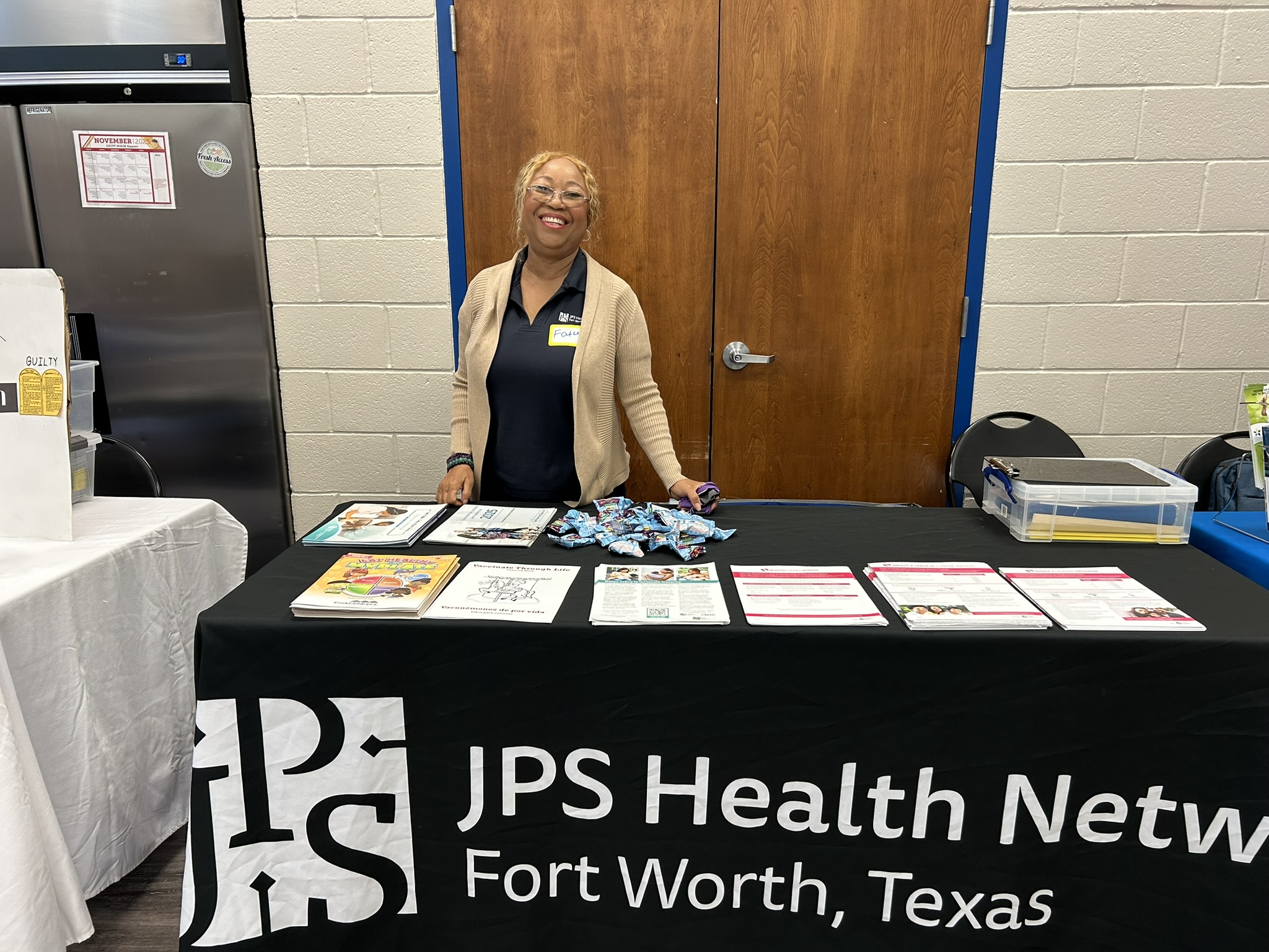 Community gathering at Fort Worth Southwest Community Center, Nov 8, 2025