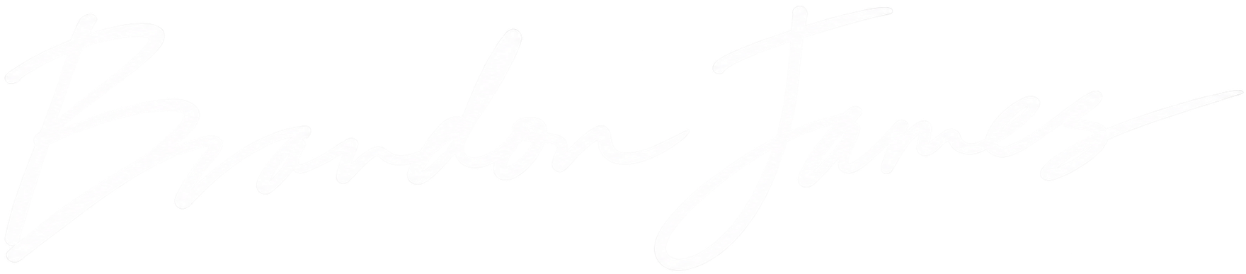 Brandon James signature