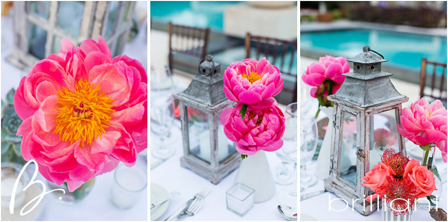 Coral Beach Wedding Decorations