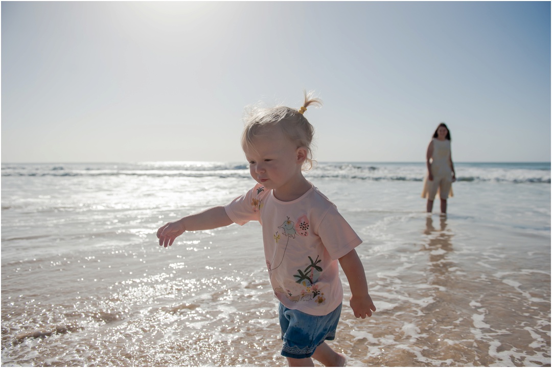 Family Holiday Portrait Photography in Paradise Beach