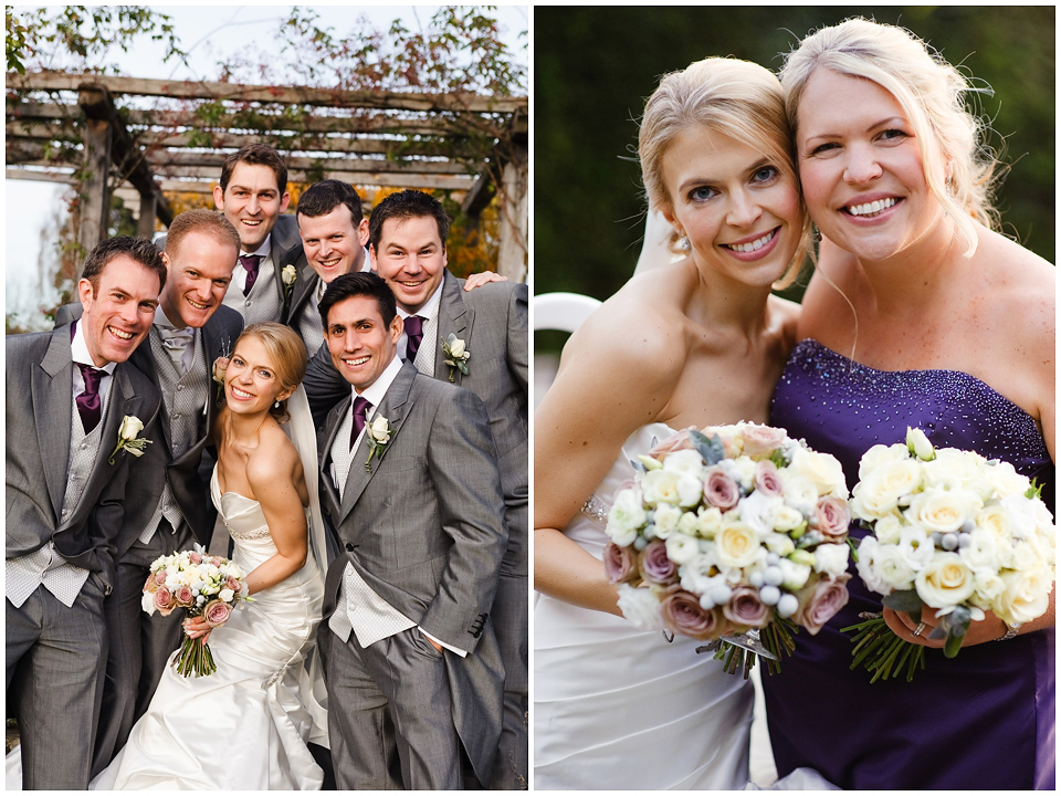 Winter Wedding Reception at Great Fosters in Surrey (3)