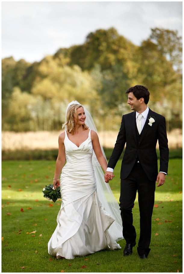 wedding at Notley Abbey