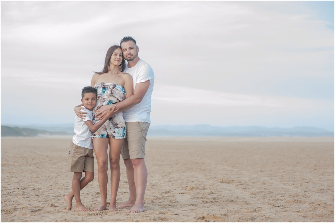 Fun Family Portrait session in J bay