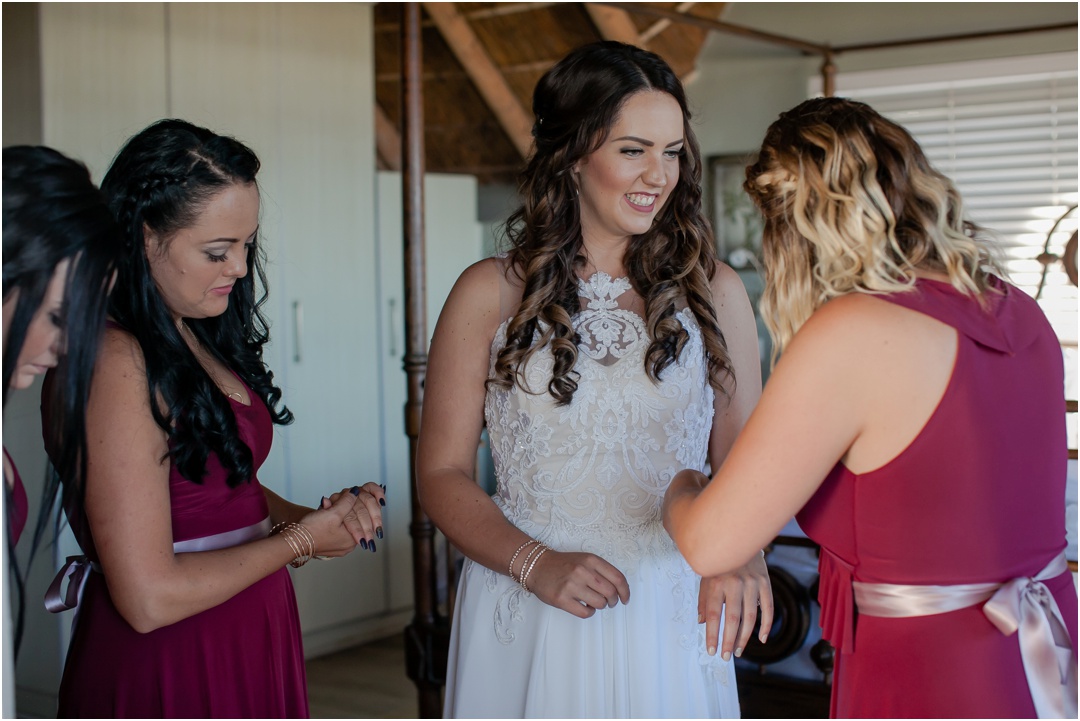 Megan and Mignon get married in Cape St Francis Resort