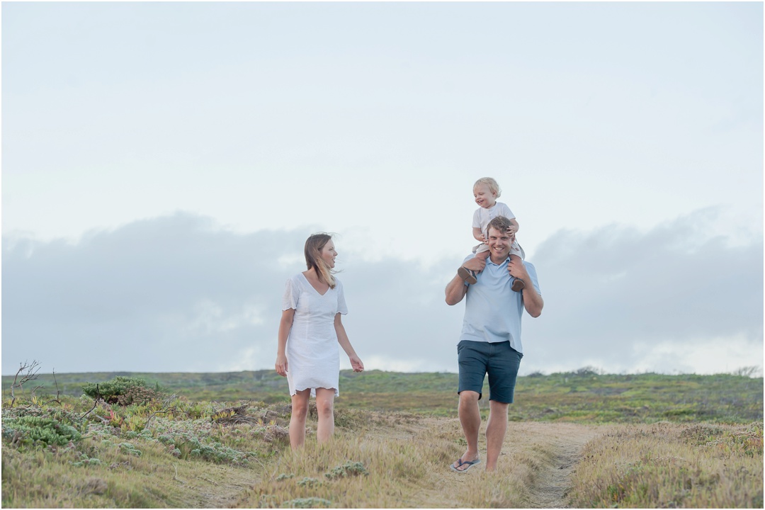 Van Straaten Family portrait at Sunset Rock