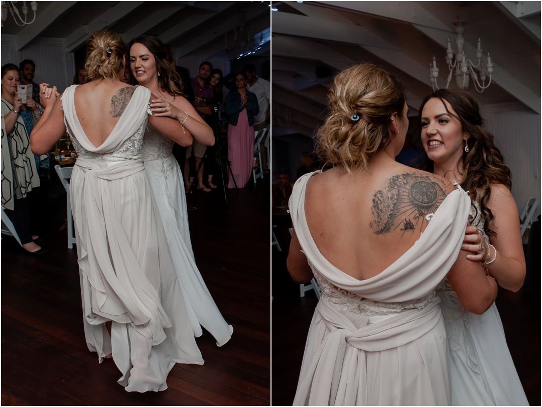 Megan and Mignon get married in Cape St Francis Resort