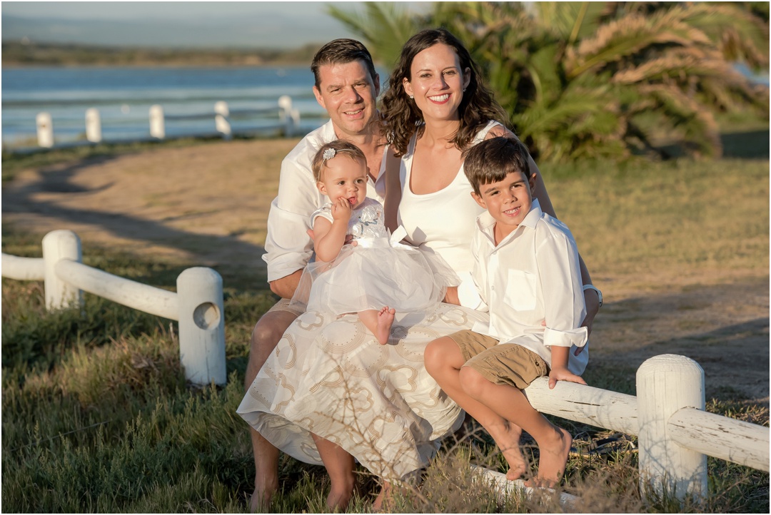 Portrait session with family and friends