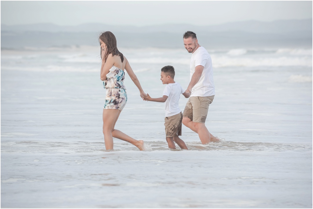 Fun Family Photoshoot in Jeffreys Bay