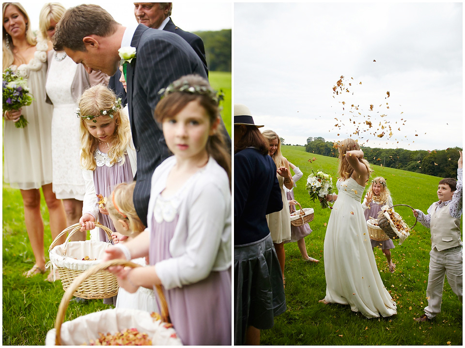 Rustic Outdoor DIY farm backyard wedding UK (81)