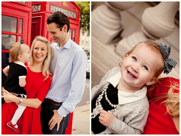 London Love Affair style editorial family photo shoot