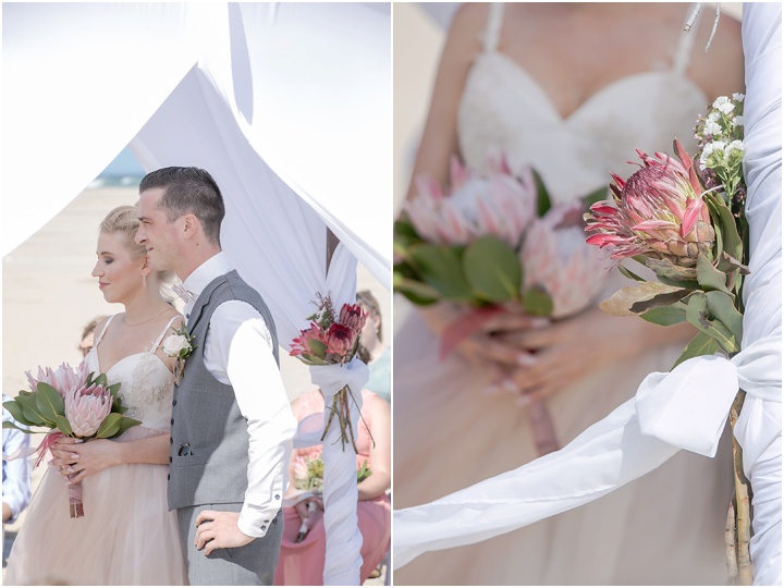 Fred and Charmaine get married on Paradise Beach