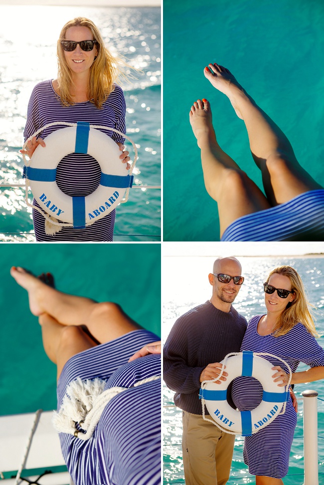 Our Maternity Shoot on a Boat