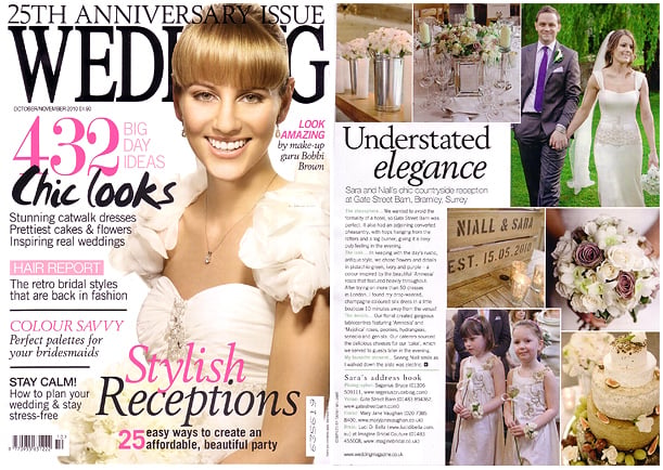 Wedding Magazine Gatestreet Barn in Surrey Wedding Magazine Gatestreet Barn in Surrey