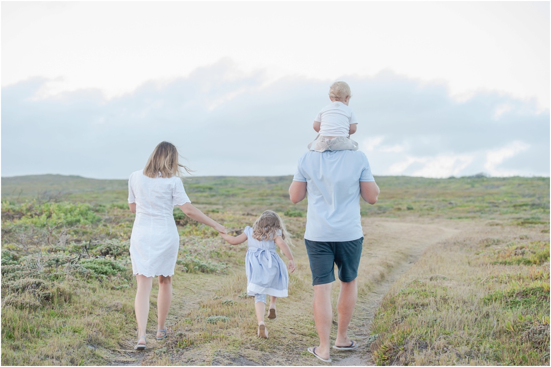Van Straaten Family portrait at Sunset Rock