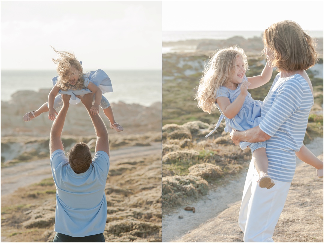 Van Straaten Family portrait at Sunset Rock
