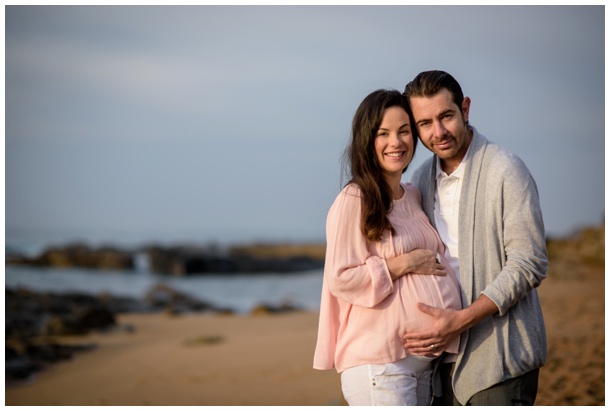 Family Maternity Shoot at Shaka's Rock, Ballito