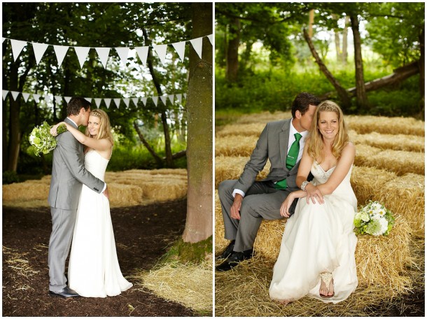 DIY Farm Wedding with a Woodland Ceremony